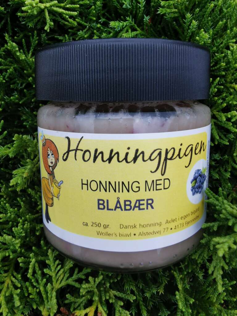 Honning med blåbær