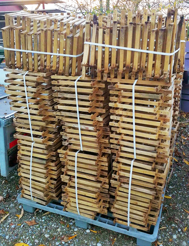 smelt og vask af rammer